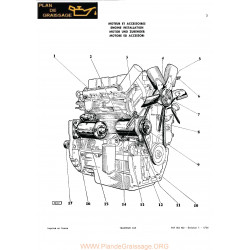 Massey Ferguson 165 Moteur