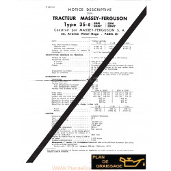 Massey Ferguson 35 8 Tracteur